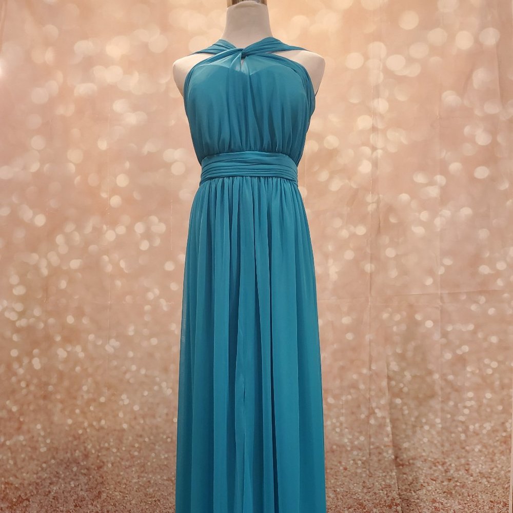 NWT Alfred Sung Lux Chiffon Dress